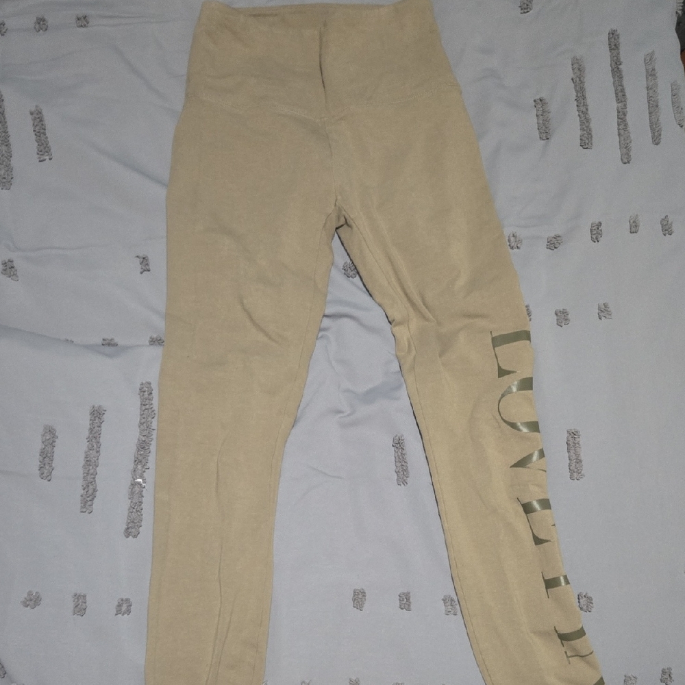 PINK Victoria's Secret Beige Leggings